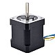 Nema 17 Unipolar 1.8deg 32Ncm(45.3oz.in) 0.4A 42x42x48mm 6 Wires - 17HS19-0406S | StepperOnline AU