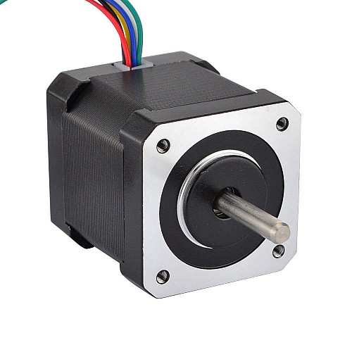 Nema 17 Unipolar 1.8deg 32Ncm(45.3oz.in) 0.4A 42x42x48mm 6 Wires - 17HS19-0406S | StepperOnline AU