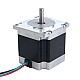 3pcs E Series Nema 23 Stepper Motor Bipolar 1.8deg 1.26Nm(178.4oz.in) 2.8A 57x57x56mm 4 Wires - 3-23HE22-2804S | StepperOnline AU