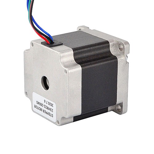 Nema 23 Bipolar 0.9deg 1.26Nm(178.4oz.in) 2.8A 57x57x56mm 4 Wires - 23HM22-2804S | StepperOnline AU