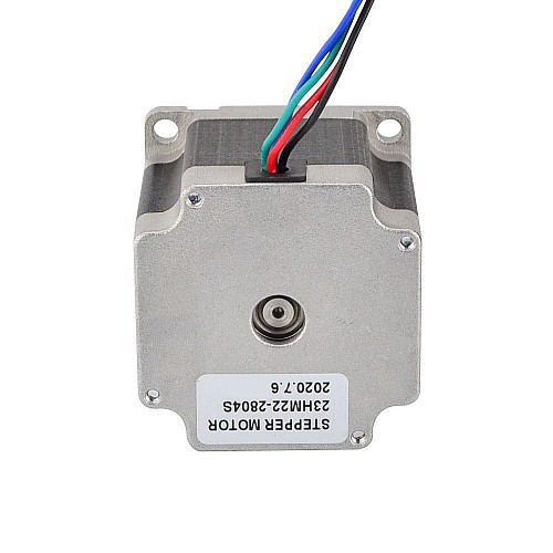 Nema 23 Bipolar 0.9deg 1.26Nm(178.4oz.in) 2.8A 57x57x56mm 4 Wires - 23HM22-2804S | StepperOnline AU