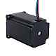 P Series Nema 23 Bipolar 1.8deg 2.4Nm(339.87oz.in) 4.0A 57x57x84mm 4 Wires - 23HP32-4004S | StepperOnline AU