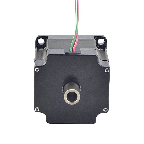 Dual Shaft Nema 23 Hollow Shaft Stepper Motor Bipolar 0.78Nm(110.5oz.in) 2.0A 57x57x45mm - 23HS18-2004H | StepperOnline AU