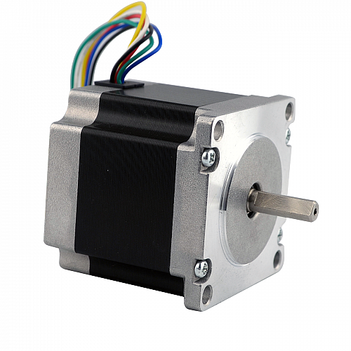 Nema 23 unipolar 1.8deg 0.6Nm(84.97oz.in) 0.44A 11.88V 57x57x54mm 6 wires - 23HS21-0446S | StepperOnline AU