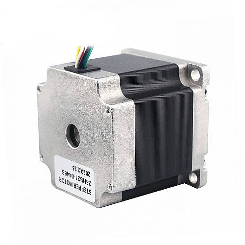 Nema 23 unipolar 1.8deg 0.6Nm(84.97oz.in) 0.44A 11.88V 57x57x54mm 6 wires - 23HS21-0446S | StepperOnline AU