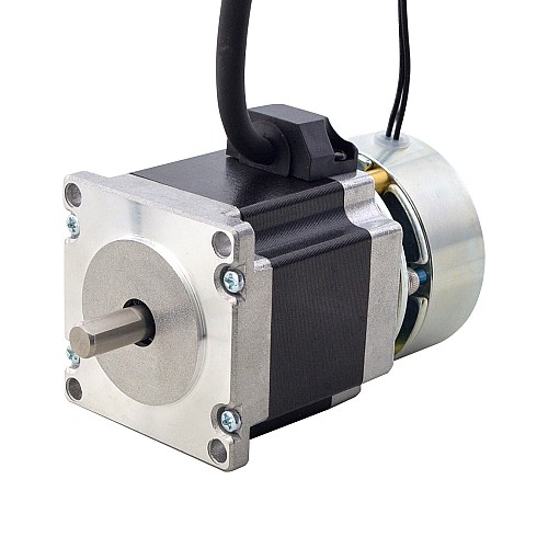 Nema 23 Stepper 1.26Nm(178oz.in) w/ Brake Friction Torque 2.0Nm(283oz.in) - 23HS22-2804D-B200 | StepperOnline AU