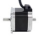 Dual Shaft Nema 23 Bipolar 1.2Nm(169.9oz.in) 2.8A 57x57x56mm 4 Wires - 23HS22-2804D | StepperOnline AU