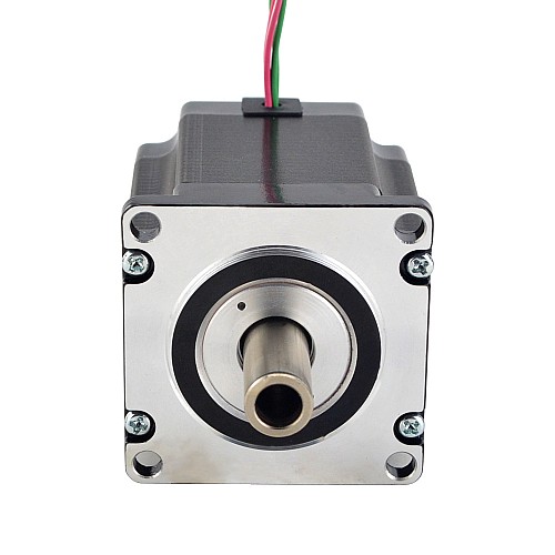 Dual Shaft Nema 23 Hollow Shaft Stepper Motor Bipolar 1.45Nm(205.38oz.in) 2.0A 57x57x65mm - 23HS26-2004H | StepperOnline AU