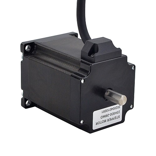 Nema 23 Stepper Motor 8mm Dual Shaft for Face Mask Machine & Respiratory Ventilator - 23HS30-2694D | StepperOnline AU