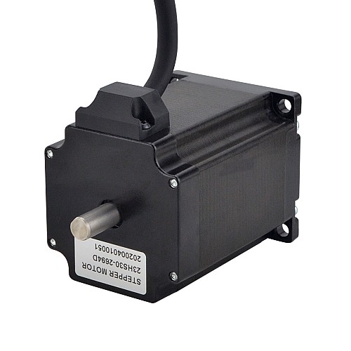 Nema 23 Stepper Motor 8mm Dual Shaft for Face Mask Machine & Respiratory Ventilator - 23HS30-2694D | StepperOnline AU