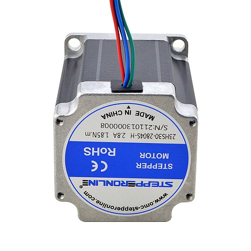 Nema 23 High Temp Stepper Motor 1.85Nm(261.98oz.in) Insulation Class H 180C - 23HS30-2804S-H | StepperOnline AU