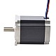 Nema 23 Stepper Motor 1.9Nm(269oz.in) with 9mm Shaft for NmRV30 Worm Gear Speed Reducer - 23HS30-2804S-RV | StepperOnline AU