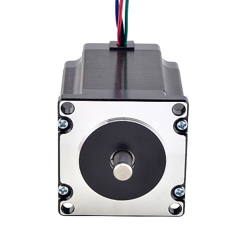 Short Shaft Nema 23 Bipolar 1.89Nm(267.65oz.in) 2.9A 57x57x76.5mm 4 Wires - 23HS30-2904S | StepperOnline AU