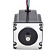 Short Shaft Nema 23 Bipolar 1.89Nm(267.65oz.in) 2.9A 57x57x76.5mm 4 Wires - 23HS30-2904S | StepperOnline AU