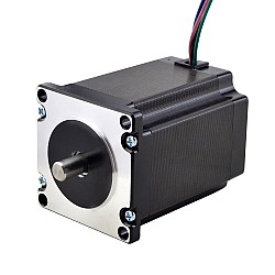 Short Shaft Nema 23 Bipolar 1.9Nm(269.06oz.in) 2.9A 57x57x76.5mm 4 Wires