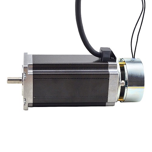 Nema 23 Stepper 3.0Nm(425oz.in) w/ Brake Friction Torque 2.0Nm(283oz.in) - 23HS45-4204D-B200 | StepperOnline AU