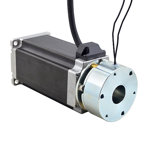 Nema 23 Stepper 3.0Nm(425oz.in) w/ Brake Friction Torque 2.0Nm(283oz.in) - 23HS45-4204D-B200 | StepperOnline AU