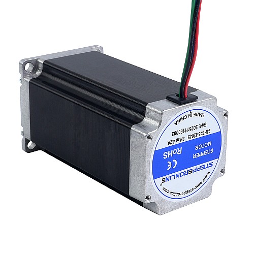Nema 23 Bipolar 3Nm(425oz.in) 4.2A 57x57x113mm 4 Wires Stepper Motor CNC - 23HS45-4204S | StepperOnline AU