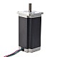 Nema 23 Stepper Motor 3Nm(425oz.in) with 9mm Shaft for NmRV30 Worm Gear Speed Reducer - 23HS45-4204S-RV | StepperOnline AU