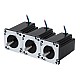 3pcs Dual Shaft Nema 23 Bipolar 3.1Nm(439oz.in) 3.5A 60x60x88mm 4 Wires - 3-24HS34-3504D | StepperOnline AU
