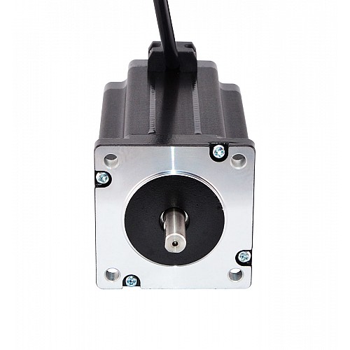 Dual Shaft Nema 23 Stepper Motor 4.2A 4Nm(566oz.in) 60x60x100mm 4 Wires - 24HS39-4204D | StepperOnline AU