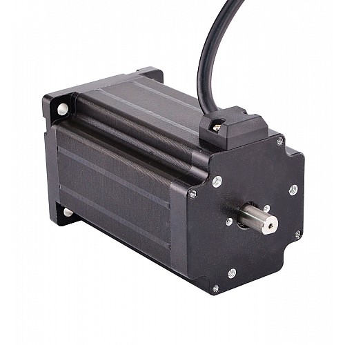 Dual Shaft Nema 23 Stepper Motor 4.2A 4Nm(566oz.in) 60x60x100mm 4 Wires - 24HS39-4204D | StepperOnline AU