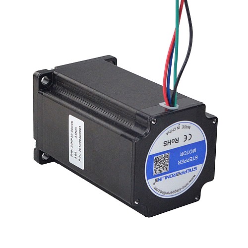 P Series Nema 24 Bipolar 1.8deg 3.5Nm(495.74oz.in) 5.0A 60x60x97.8mm 4 Wires - 24HP39-5004S | StepperOnline AU