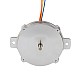 Round Pancake Nema 24 Bipolar 1.8deg 6Ncm(8.5oz.in) 1A Φ60x9.6mm 4 Wires - 24HR04-1004S | StepperOnline AU