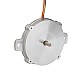 Round Pancake Nema 24 Bipolar 1.8deg 6Ncm(8.5oz.in) 1A Φ60x9.6mm 4 Wires - 24HR04-1004S | StepperOnline AU