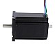 3pcs Dual Shaft Nema 23 Bipolar 3.1Nm(439oz.in) 3.5A 60x60x88mm 4 Wires - 3-24HS34-3504D | StepperOnline AU