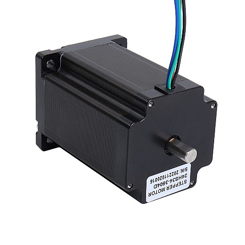 Dual Shaft Nema 23 Bipolar 3.1Nm(439oz.in) 3.5A 60x60x88mm 4 Wires - 24HS34-3504D | StepperOnline AU