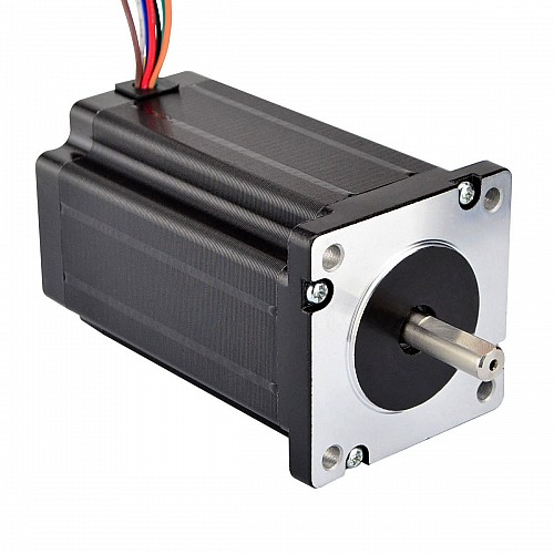 Dual Shaft Nema 23 CNC Stepper Motor 3.4Nm(481.48oz.in) 60x60x100mm 8 Wires - 24HS39-3008D | StepperOnline AU
