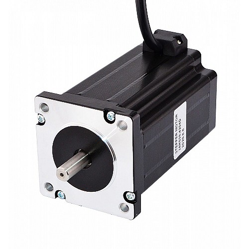 Dual Shaft Nema 23 Stepper Motor 4.2A 4Nm(566oz.in) 60x60x100mm 4 Wires - 24HS39-4204D | StepperOnline AU