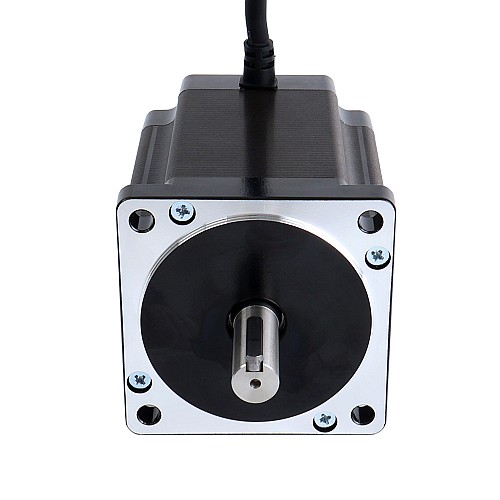 E Series Nema 34 Stepper Motor Bipolar 1.8deg 8.2Nm(1161.22oz.in) 6.0A 86x86x114mm 4 Wires - 34HE45-6004S | StepperOnline AU