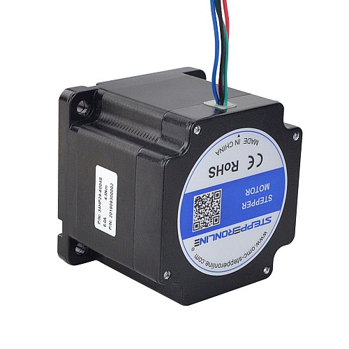 P Series Nema 34 Bipolar 1.8deg 4.5Nm(637.25oz.in) 6.0A 86x86x74mm 4 Wires - 34HP29-6004S | StepperOnline AU