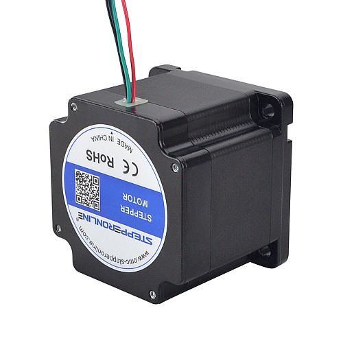 P Series Nema 34 Bipolar 1.8deg 4.5Nm(637.25oz.in) 6.0A 86x86x74mm 4 Wires - 34HP29-6004S | StepperOnline AU