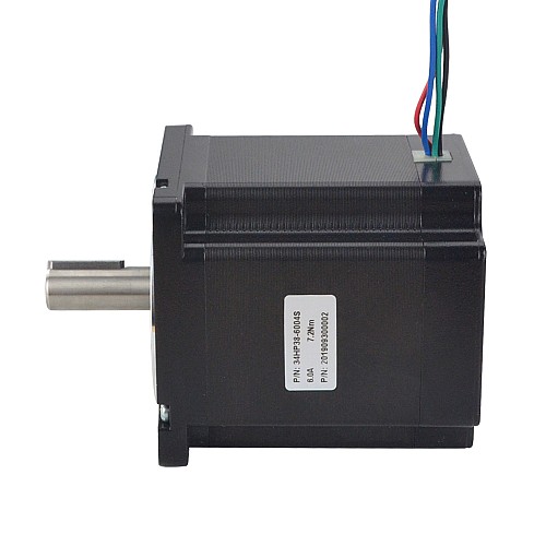 P Series Nema 34 Bipolar 1.8deg 7.2Nm(1019.81oz.in) 6.0A 86x86x95.3mm 4 Wires - 34HP38-6004S | StepperOnline AU