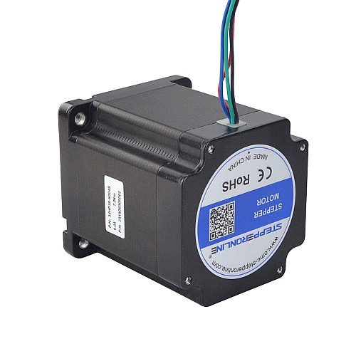 P Series Nema 34 Bipolar 1.8deg 7.2Nm(1019.81oz.in) 6.0A 86x86x95.3mm 4 Wires - 34HP38-6004S | StepperOnline AU