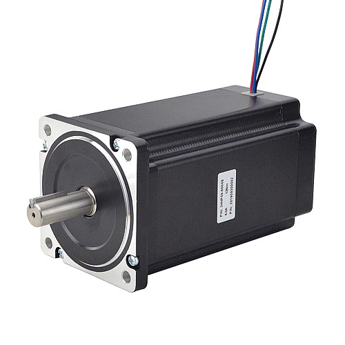 P Series Nema 34 Bipolar 1.8deg 12Nm(1699.34oz.in) 6.0A 86x86x150.6mm 4 Wires - 34HP59-6004S | StepperOnline AU