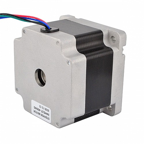 Nema 34 CNC Stepper Motor 3.4Nm(481.48oz.in) 4.0A 85.8x85.8x68mm 4 Wires - 34HS27-4004S | StepperOnline AU
