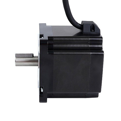 S Series Nema 34 Stepper Motor 4.8Nm(679.74oz.in) 14mm Key-way Shaft 1m Cable - 34HS31-6004S1 | StepperOnline AU