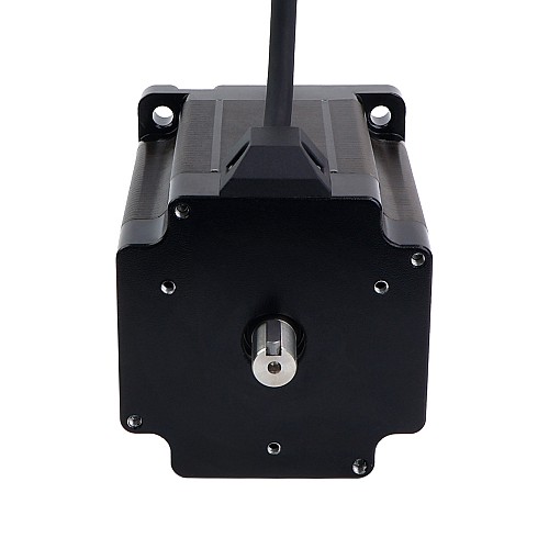 Keyway Dual Shaft Nema 34 Stepper Motor 7.07Nm(1001oz.in) 86x86x98mm 4 Wires - 34HS38-4204D | StepperOnline AU