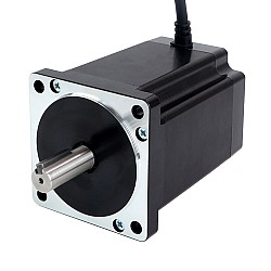S Series Nema 34 Stepper Motor Bipolar 1.8deg 8.2Nm(1161.45oz.in) 6.0A 86x86x113mm 4 Wires
