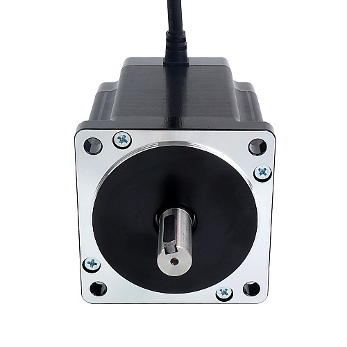 S Series Nema 34 Stepper Motor Bipolar 1.8deg 8.2Nm(1161.45oz.in) 6.0A 86x86x114mm 4 Wires - 34HS45-6004S | StepperOnline AU