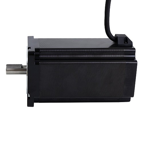 S Series Nema 34 Stepper Motor 13.0Nm(1841oz.in) 14mm Key-way Shaft 1m Cable - 34HS61-6004S1 | StepperOnline AU