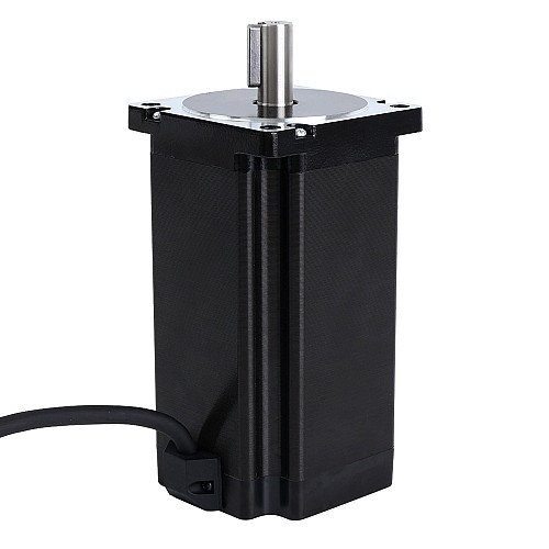 S Series Nema 34 Stepper Motor 13.0Nm(1841oz.in) 14mm Key-way Shaft 1m Cable - 34HS61-6004S1 | StepperOnline AU