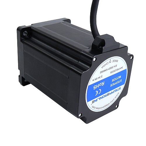 Nema 34 1.2deg 3-phase Stepper Motor 2.3A 6Nm(849.8oz.in) - 34HT49-2303S | StepperOnline AU