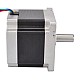 Nema 34 CNC Stepper Motor 4.5Nm(637.25oz.in) 5.5A 86x86x80mm Key Way Shaft - 34HS31-5504S | StepperOnline AU