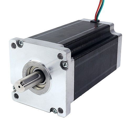 Nema 42 CNC Stepper Motor Bipolar 30Nm(4248oz.in) 8A 110x110x201mm 4 Wires for NmRV50 Worm Gearbox - 42HS79-8004S1 | StepperOnline AU