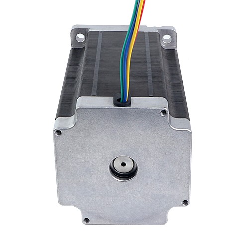 Nema 42 CNC Stepper Motor Bipolar 30Nm(4248oz.in) 8A 110x110x201mm 4 Wires for NmRV50 Worm Gearbox - 42HS79-8004S1 | StepperOnline AU